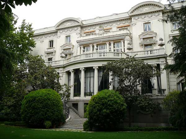 arquitecto en madrid embajada de italia